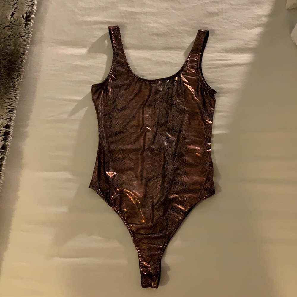 Shiny body suit, size small, worn once